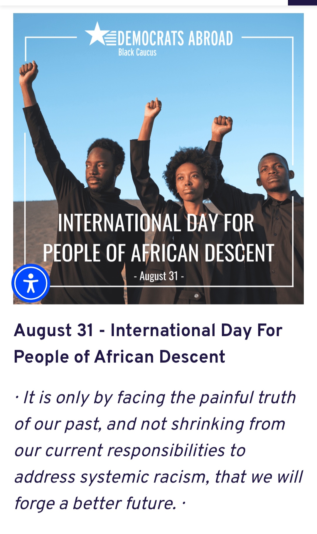 2025 International Day for People of African Descent August 31: A Public Health Expert, Dr Oluedo Eric has decried the impunity inthe continued Political, Economic, Social, Technological, Environmental and Industrial Neo Colonisation of Africa by the West, despite her daily cries for Reparatory Justice.